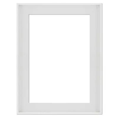 Baklijst FLOATS 35 18x24 cm | wit | lege lijst (zonder glas en achterwand)