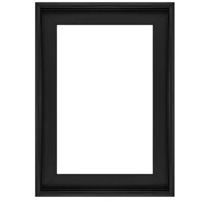 Baklijst FLOATS 36 42x59,4 cm (A2) | zwart | lege lijst (zonder glas en achterwand)