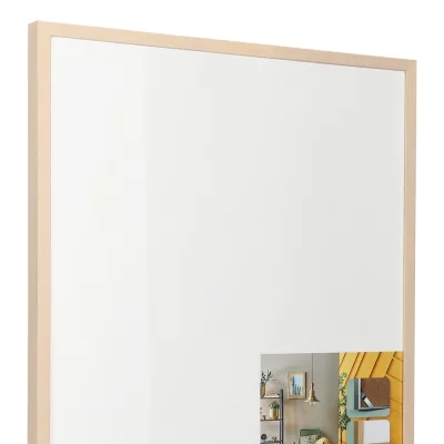 Aluminium fotolijst BARTH serie 916 45x60 cm | ahorn echt fineer | normaal glas (2 mm)