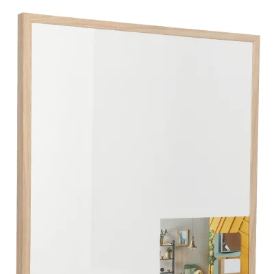 Aluminium fotolijst BARTH serie 916 45x60 cm | eink, echt fineer, natuur | normaal glas (2 mm)