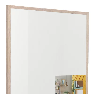Aluminium fotolijst BARTH serie 916 45x60 cm | eik, echt fineer, wit gebeitst | normaal glas (2 mm)