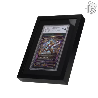 Thumbnail von Gradello ONE Holz-Bilderrahmen für gegradete Karten – passgenaues Passepartout für deine Sammelkarte, TCG & Sportkarten.