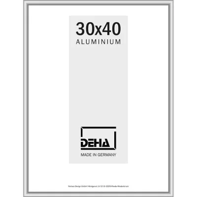 Alurahmen Regulus 70x80 cm | Natur matt | Normalglas (2 mm)