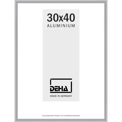 Alurahmen Mizar Sonderzuschnitt Natur matt | Normalglas (2 mm)