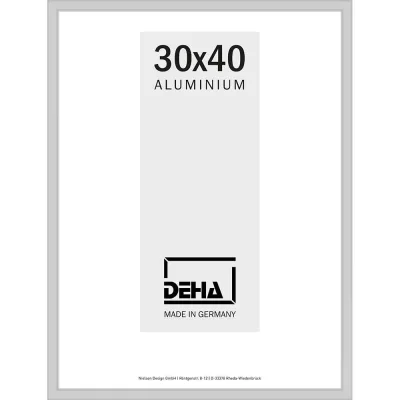 Alurahmen Atria 60x70 cm | Natur matt | Normalglas (2 mm)