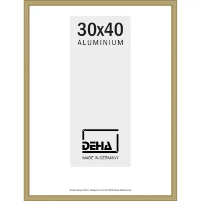 Alurahmen Atria Sonderzuschnitt Altsilber | Normalglas (2 mm)