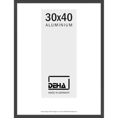 Alurahmen Atria Sonderzuschnitt Anthrazit 7016 | Normalglas (2 mm)
