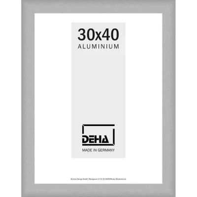 Alurahmen Antares 55x75 cm | Natur matt | Normalglas (2 mm)