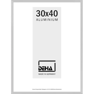 Alurahmen Superba Sonderzuschnitt Natur matt | Normalglas (2 mm)