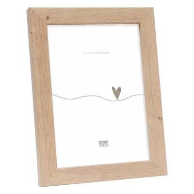 Houten kader Lina 60x80 cm | natuur | kunstglas (2 mm)