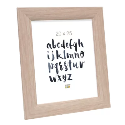 Drewniana rama do obrazu Nathan 10x15 cm | dąb | szkło standardowe (2 mm)