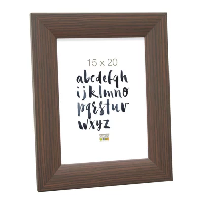 Houten kader Nathan 13x13 cm | dennenhout | normaal glas (2 mm)