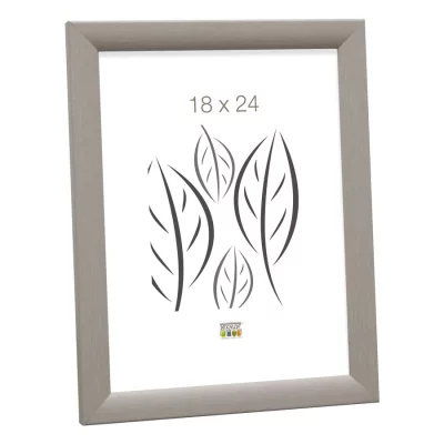 Houten kader Olivia 13x13 cm | beige | normaal glas (2 mm)