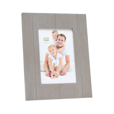 Drewniana rama do obrazu Jules 15x20 cm | kreci (szary) | szkło standardowe (2 mm)