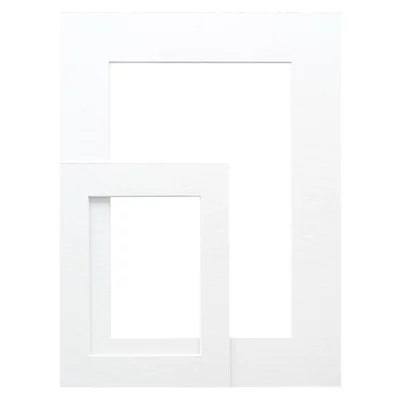 Standaard passe-partout 13x18 cm (10x15 cm) | lichtwit