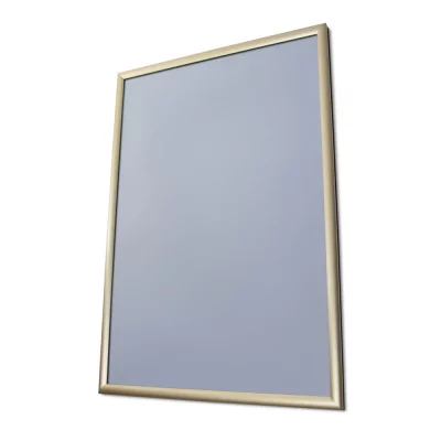 Kliklijst Color, 25 mm 29,7x42 cm (A3) | goud, mat | kunstglas, gematteerd (1 mm)