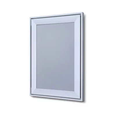 Design kliklijst Compasso 21x29,7 cm (A4) | zilver, geanodiseerd | kunstglas, gematteerd (1 mm)