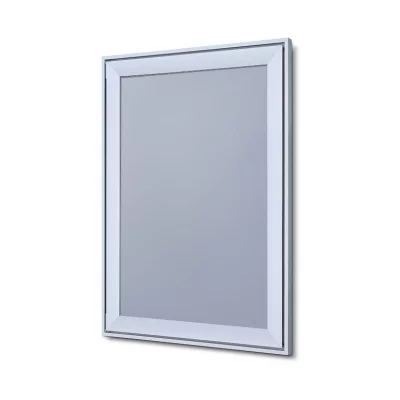 Design kliklijst Compasso - waterdicht 29,7x42 cm (A3) | zilver, geanodiseerd | kunstglas, gematteerd (1 mm)