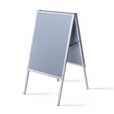 Stoepbord Indoor 25 mm 50x70 cm | hoeken in verstek | kunstglas, gematteerd (1 mm)