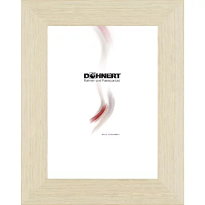 Cornice in plastica Arnos Grove 50x100 cm | colore naturale, chiaro | Vetro standard (2 mm)