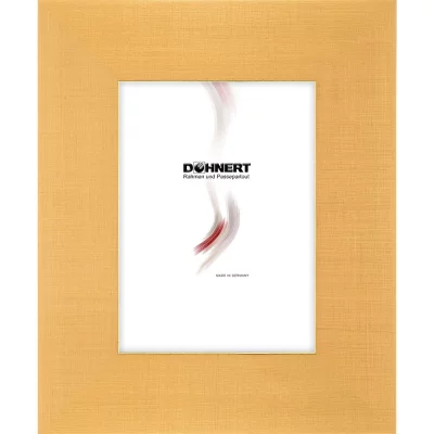 Kunststoffrahmen Barbican 60x80 cm | Gold gebürstet | Normalglas (2 mm)