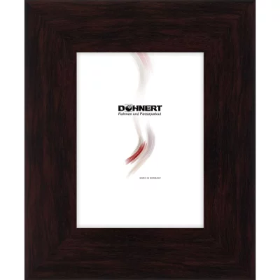 Kunststoffrahmen Barbican 60x80 cm | Wenge | Normalglas (2 mm)