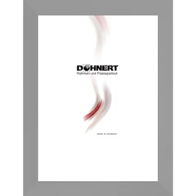 Holzrahmen-Zuschnitt Bentley Grau | Normalglas (2 mm)