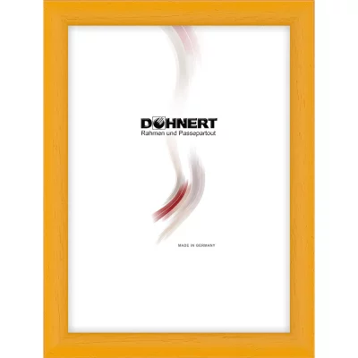 Holzrahmen Buckhurst Hill 9x13 cm | Gelb | Normalglas (2 mm)
