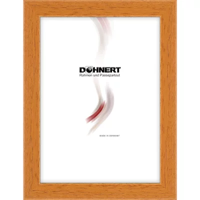Holzrahmen-Zuschnitt Chancery Lane Hellbraun | Normalglas (2 mm)