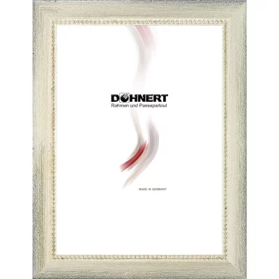 Holzrahmen Maldon 50x60 cm | Silber-Grau | Normalglas (2 mm)