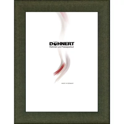 Holzrahmen Binfield 9x13 cm | Grün | Normalglas (2 mm)