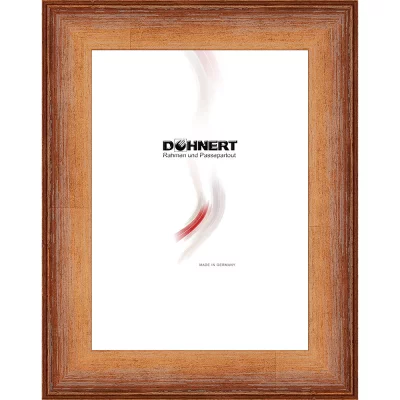 Holzrahmen High Barnet 50x60 cm | Rot | Normalglas (2 mm)