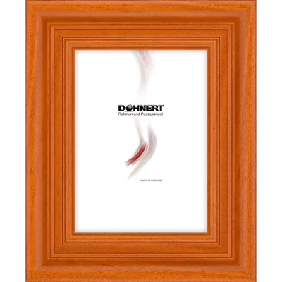 Barok kader Queensbury op maat kers | normaal glas (2 mm)