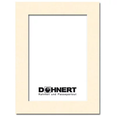 passe-partout met individueel knipsel 13x18 cm | patina wit