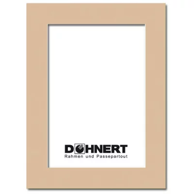 passe-partout met individueel knipsel 13x18 cm | cement
