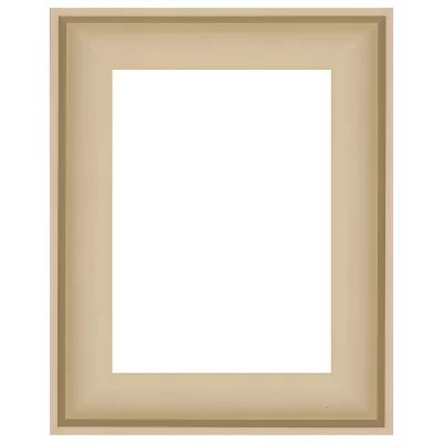 Baklijst Whitechapel 20x20 cm | lichtbruin | lege kader (zonder glas en achterwand)