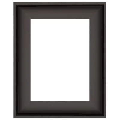 Baklijst Whitechapel 20x20 cm | zwart | lege kader (zonder glas en achterwand)