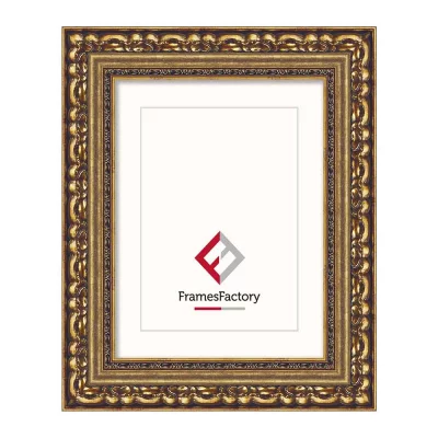 Barok kader Josephine 60x70 cm | antiek goud | kunstglas (1 mm)