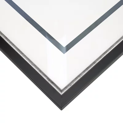 Thumbnail von Holz-Bilderrahmen Cecilia Schwarz-Silber