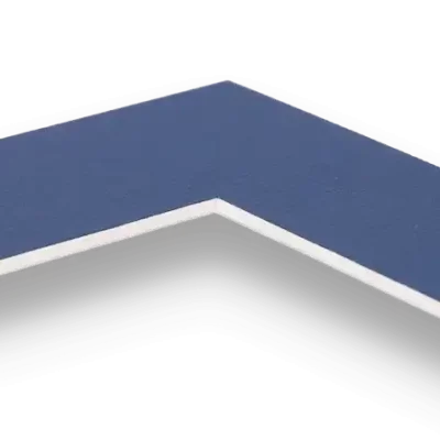 Passe-partout 1,4 mm, z indywidualnym wycięciem 70x100 cm | niebieski