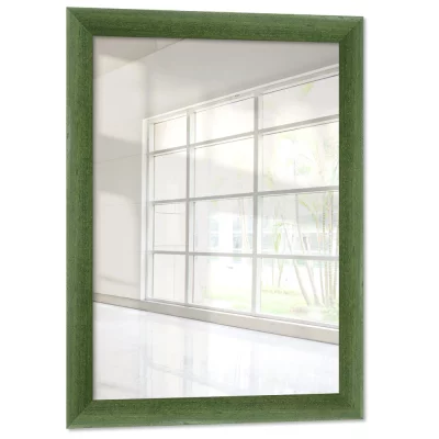 Wandspiegel Galet 15x15 cm | groen | spiegel (2 mm)