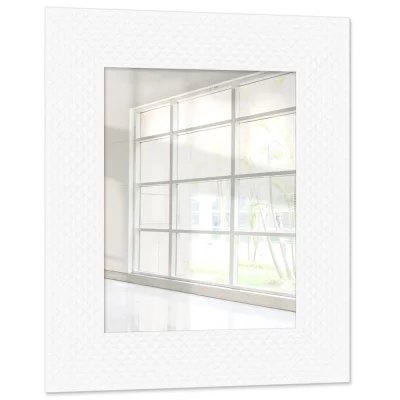 Specchiera Kairo 50x100 cm | bianco | Specchio (2 mm)
