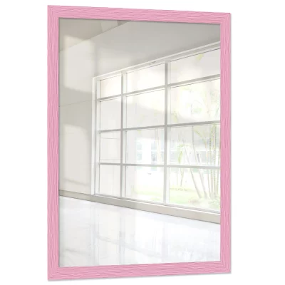 Wandspiegel Boti 13x13 cm | roze | spiegel (2 mm)