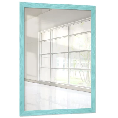 Wandspiegel Boti 13x13 cm | turquoise | spiegel (2 mm)