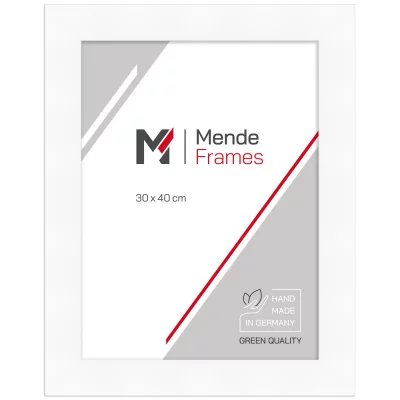 Houten kader Maibo 13x13 cm | wit | normaal glas (2 mm)