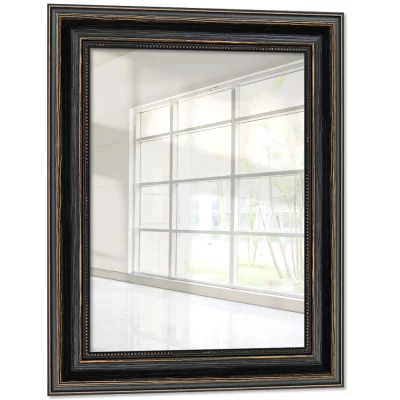 Specchiera Irupu 50x100 cm | nero | Specchio (2 mm)
