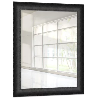Specchiera Tinkisso 50x100 cm | nero opaco | Specchio (2 mm)