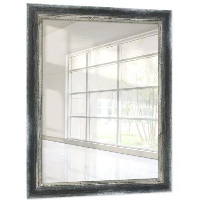 Wandspiegel Chisanga 13x13 cm | zwart | spiegel (2 mm)