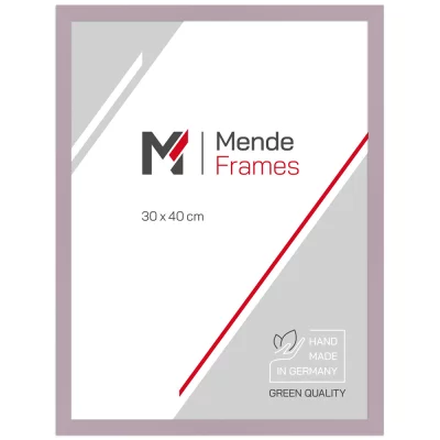 Cornice in legno Koudou 21x29,7 cm (A4) | viola | Vetro standard (2 mm)