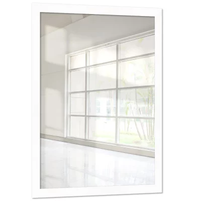 Wandspiegel Mareb 15x15 cm | wit | spiegel (2 mm)